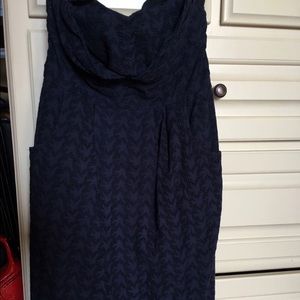 Anthro halter dress